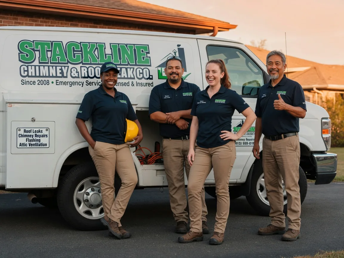 Chimney flashing repair company in Ripley, OK